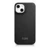 iCarer CE Premium Leather Folio Case para iPhone 14 Plus, cierre magnético, MagSafe, Negro (WMI14220715-BK)