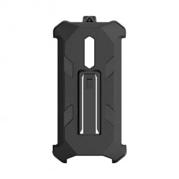 Ulefone RugKing 2 Pro funda protectora resistente con soporte y clip de cinturón - negro