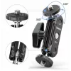 ULANZI R102 brazo mágico 9 cm mini brazo articulado con doble rosca de 1/4