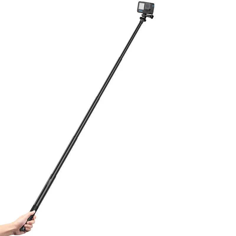 Ulanzi MT-57 palo selfie con trípode y disparador Bluetooth, negro