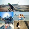 Ulanzi MT-58 palo selfie monopié de fibra de carbono 120 cm para GoPro DJI Insta360