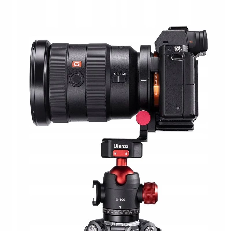 ULANZI S-63 collar de objetivo con montura para trípode para cámaras Sony Alpha E-Mount