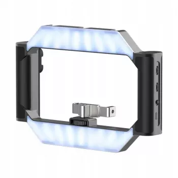 Ulanzi U-Rig empuñadura con luz LED, batería externa y mando a distancia