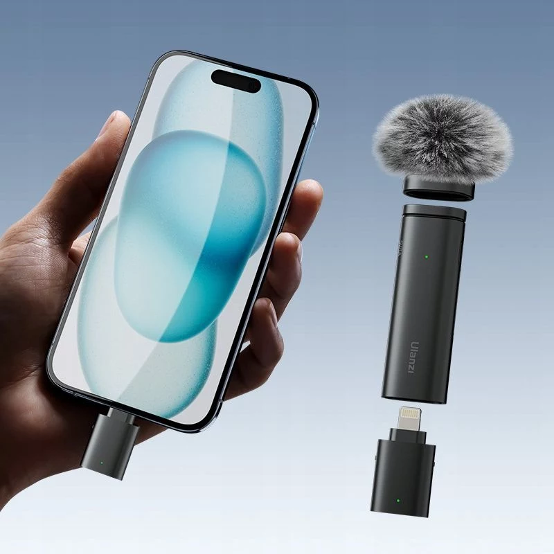 ULANZI WM-10-I micrófono lavalier inalámbrico Lightning