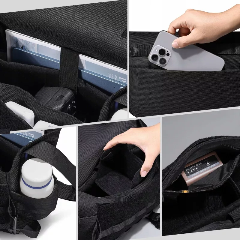 ULANZI BC08 Bolsa de cámara tipo sling bandolera 9 L Negro