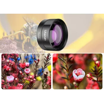 Ulanzi CL-003 objetivo macro 75mm para smartphone