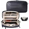 Ulanzi BT02 bolsa de almacenamiento multifunción / funda protectora para accesorios de cámara, cosmética, negra