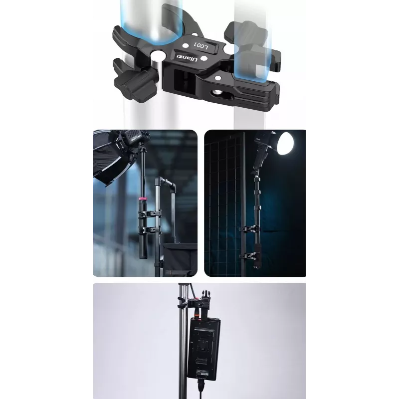 Ulanzi LC01 Kit Magic Arm con doble rótula y 2x Super Clamp