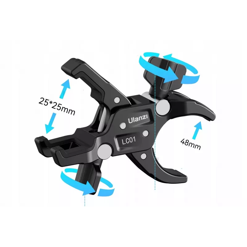 Ulanzi LC01 Kit Magic Arm con doble rótula y 2x Super Clamp