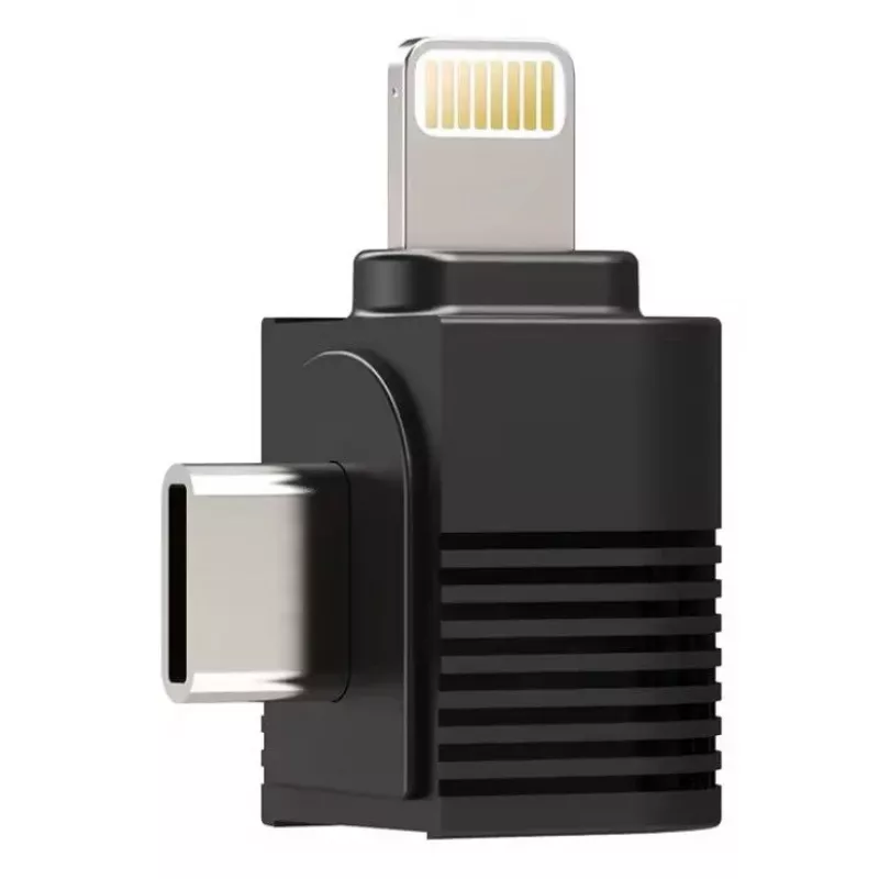 Adaptador Lightning Ulanzi A100 para micrófono en iPhone 14 13 12 11 X 8