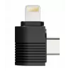 Adaptador Lightning Ulanzi A100 para micrófono en iPhone 14 13 12 11 X 8