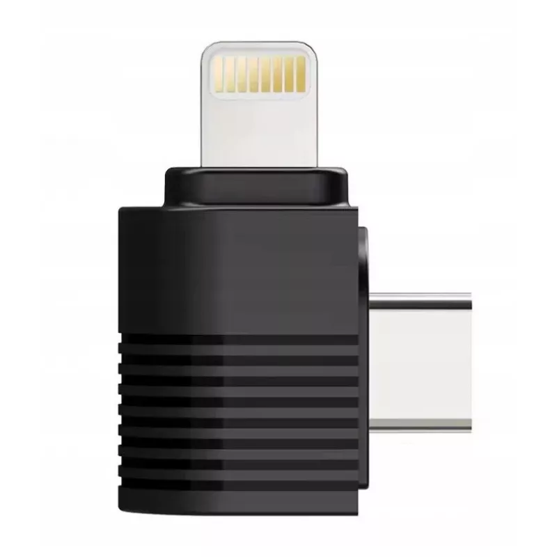 Adaptador Lightning Ulanzi A100 para micrófono en iPhone 14 13 12 11 X 8