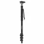 Monopié profesional de fibra de carbono ULANZI TT35 130 cm con rótula fluida para cámara DSLR
