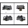 Adaptador Ulanzi PK-10 para DJI Osmo Pocket 3 - soporte Arca-Swiss GoPro de 1/4 de pulgada