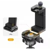 Soporte para teléfono Ulanzi MA33 con 2x monturas Cold Shoe y base Arca-Swiss