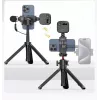 Soporte para teléfono Ulanzi MA33 con 2x monturas Cold Shoe y base Arca-Swiss