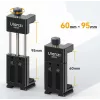 Soporte para teléfono Ulanzi MA33 con 2x monturas Cold Shoe y base Arca-Swiss