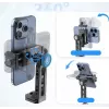 Soporte de trípode para teléfono Ulanzi MA53 360° con 2x Cold Shoe, Arca-Swiss, rosca de 1/4 de pulgada y 3/8 de pulgada