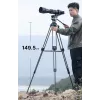 Sistema de trípode de vídeo profesional ULANZI T047 carga 25kg altura 149,5cm cazoleta de 75mm