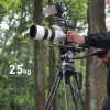 Sistema de trípode de vídeo profesional ULANZI T047 carga 25kg altura 149,5cm cazoleta de 75mm
