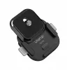 Correa de cuello y hombro para cámara Ulanzi UKA06 con placa de liberación rápida, compatible con Arca-Swiss, tornillo de 1/4 de pulgada-20, Negro