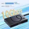 Hub USB-C 4 en 1 ULANZI H1 con HDMI 4K y 3x USB-C PD 3.0 10Gbps