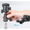 Adaptador de montura de liberación rápida ULANZI F38 con espiga de 16 mm y receptáculo de pasador de 12 mm, tornillo de 1/4 de pulgada-20, Negro