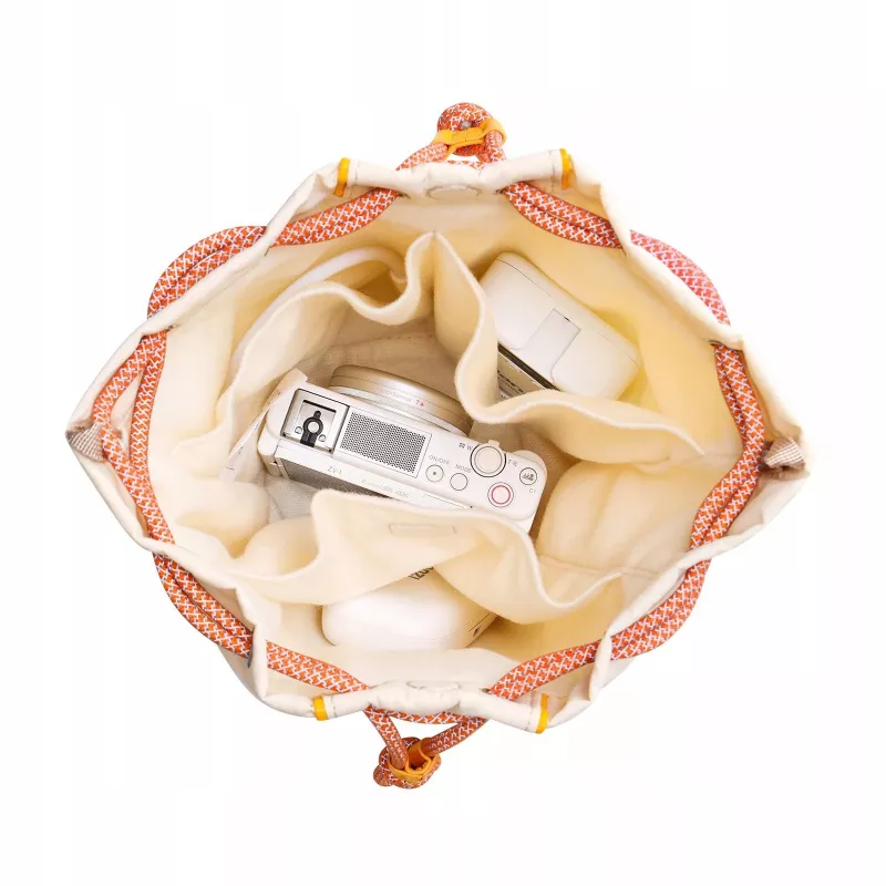 Bolsa bandolera ULANZI DS01 para cámara, cámaras sin espejo, móvil - Beige