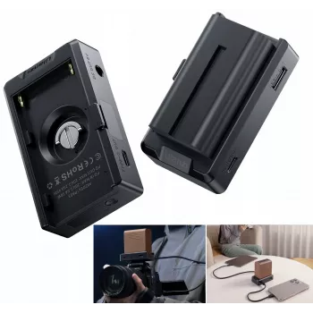 Placa de alimentación USB-C PD ULANZI PA03 para baterías Sony serie NP-F