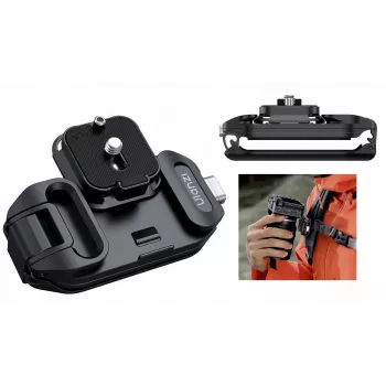 Montura Super Clamp Ulanzi UKA07 con mini rótula de bola para cámara