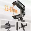 Ulanzi HD02 Super Clamp pinza cangrejo con rosca de 1/4 de pulgada y 3/8 de pulgada para Magic Arm