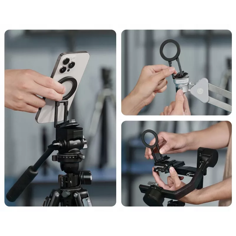 Soporte magnético para teléfono Ulanzi MA50 para smartphone - Negro
