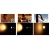 Ulanzi EC65 Lámpara de estudio LED COB 65W con montura Bowens, 2700K-6500K, CRI≥95, TLCI≥96, control por app Bluetooth