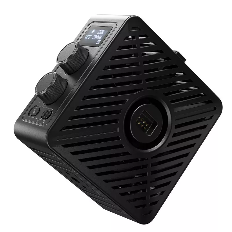 Ulanzi EC65 Lámpara de estudio LED COB 65W con montura Bowens, 2700K-6500K, CRI≥95, TLCI≥96, control por app Bluetooth