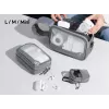 ULANZI BP15 Bolsa de viaje para accesorios, baterías, cables, tarjetas, teléfono - tamaño mediano - Negro