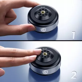 ULANZI SK-23 Soporte de ventosa eléctrica con tornillo de 1/4