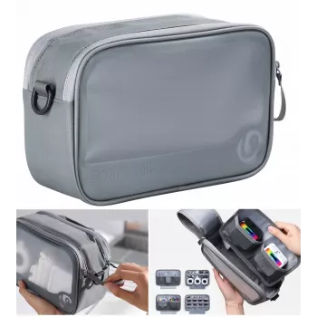 Ulanzi BP15 Bolsa de almacenamiento multifunción grande para accesorios de cámara, dron y móvil - Negro