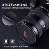 K&F Concept M-Cap tapa de objetivo magnética 62 mm negra