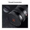 K&F Concept M-Cap tapa de objetivo magnética 82 mm negra