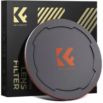 K&F Concept M-Cap tapa de objetivo magnética 86 mm negra