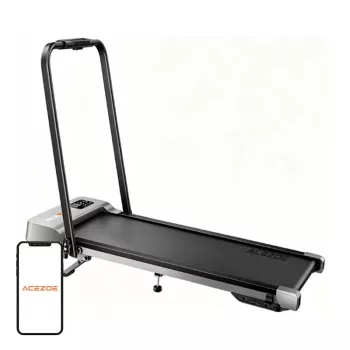 ACEZOE P12 cinta de correr eléctrica plegable (negra y gris)