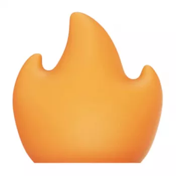 Pantalla de lámpara FLEXTAIL Flame para Tiny Pump 2X Lamp (Naranja)