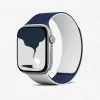 Correa Moft Snap Duo reversible para Apple Watch 1-5/6/7/8/9/10/11/SE/SE 2/SE 3/Ultra/Ultra 2/Ultra 3 (42/44/45/46/49 mm) Navy Blue / Misty Cove