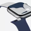 Correa Moft Snap Duo reversible para Apple Watch 1-5/6/7/8/9/10/11/SE/SE 2/SE 3/Ultra/Ultra 2/Ultra 3 (42/44/45/46/49 mm) Navy Blue / Misty Cove