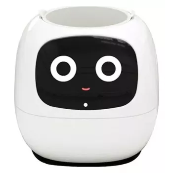 PlantsIO IVY White Huerto Hidropónico Inteligente con Lámparas LED de Espectro Completo, 4 Cápsulas de Plantas, Riego Automático, Control por App
