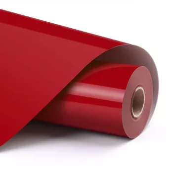 LOKLIK Basic vinilo de transferencia térmica - Rojo - 30,5 x 180 cm (12