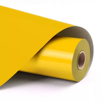 LOKLiK Basic vinilo de transferencia térmica - Amarillo - 30,5 x 180 cm
