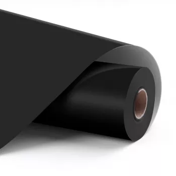 LOKLiK lámina de vinilo adhesivo permanente mate negro 30.5 x 180 cm