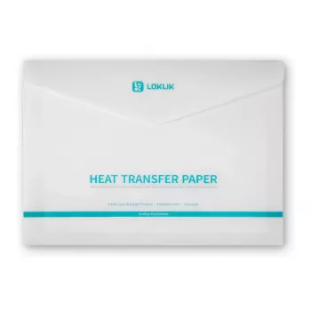 LOKLIK Europe hojas de papel de transferencia - Dark - pack de 8