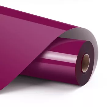 LOKLIK Basic Heat Transfer Vinyl - Rosa rojo - 30,5 x 180 cm (SG-HTV-1606-US-L-B2B)